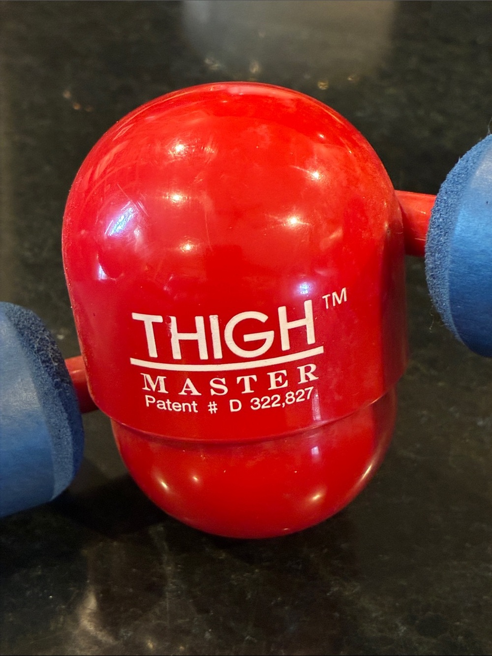 Original 1991 Thigh Master Red Fitness Toning Device Suzanne Summers